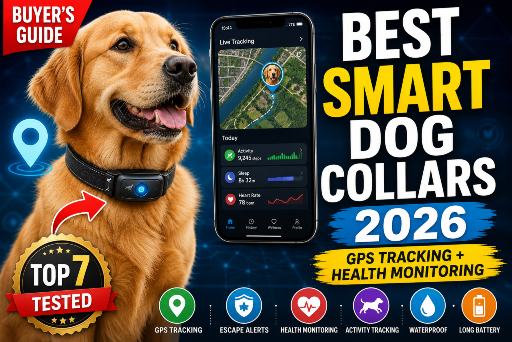 Smart Dog Collars with GPS