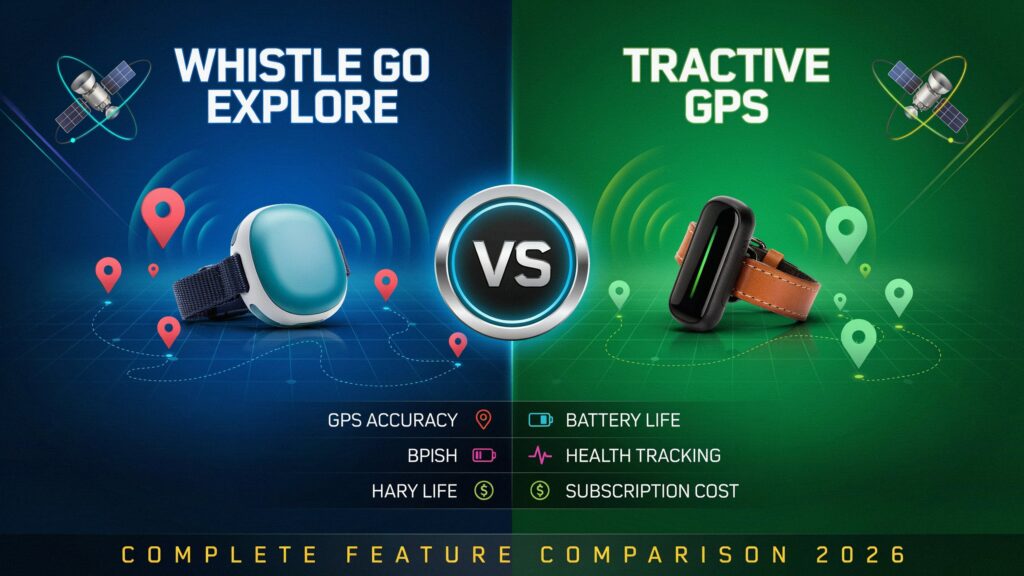 Whistle Go Explore vs Tractive GPS