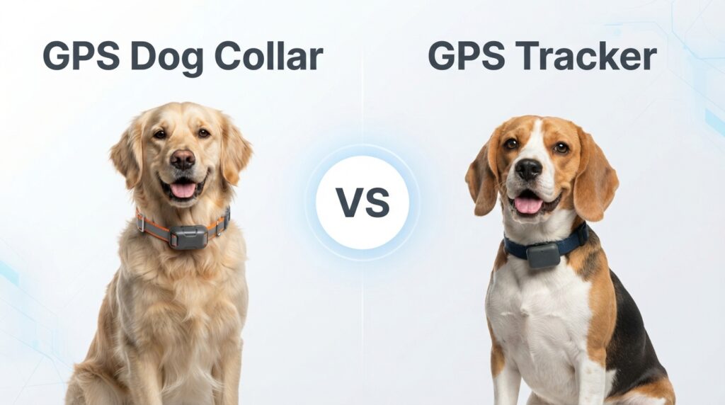 GPS Dog Collar vs GPS Tracke