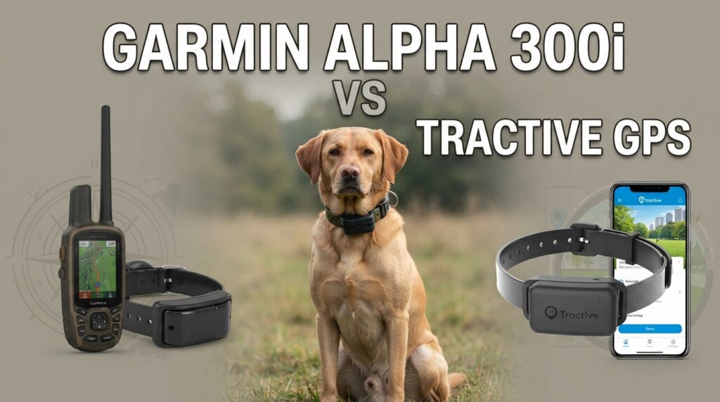 Garmin Alpha 300i vs Tractive GPS